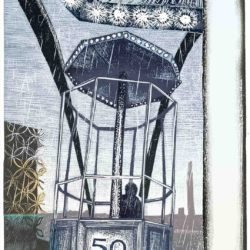 A view from Birmingham's seasonal big wheel, overlooking Centenary Square