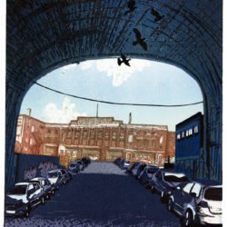 Typhoo Tea Factory Through Arch